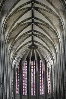 Loiret Prints: Sainte-Croix cathedral, Orleans, Loiret, France, Europe