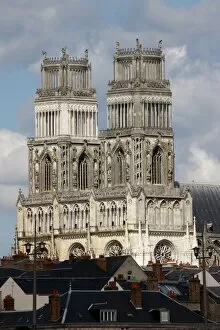 Images Dated 19th August 2010: Sainte-Croix (Holy Cross) cathedral, Orleans, Loiret, France, Europe