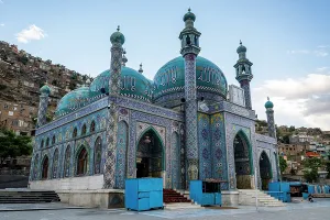 Domes Prints: Sakhi Shah-e Mardan Shrine features distinct design elements in Kabul