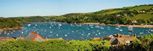 Abundance Prints: Salcombe, Devon, England, United Kingdom, Europe