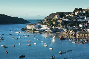 Townscape Prints: Salcombe, Devon, England, United Kingdom, Europe