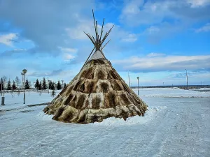 Yurt Prints: Salekhard, Yamal Peninsula, Russia