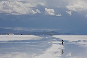 Salt Flat Prints: Salinas Grandes, Jujuy Province, Argentina, South America
