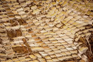 Terrace Collection: Salineras de Maras, Maras Salt Flats, Sacred Valley, Peru, South America