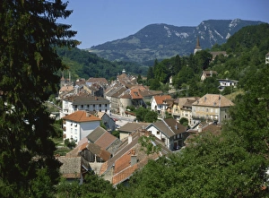 Salins-les-Bains, Jura, Franche Comte, France, Europe
