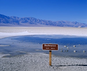 Death Valley Prints: Salt Flats Badwater Death Valley