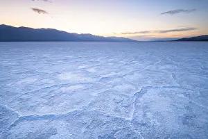 Salt Flat Prints: Salt flats, Death Valley National Park, California, United States of America, North