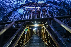 Salt mine of Nemocon, Colombia, South America