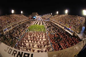 Arena Prints: Sambadrome during the Carnival, Rio de Janeiro, Brazil, South America