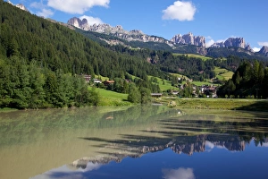Trento Province Prints: Sameda, Fassa Valley, Trento Province