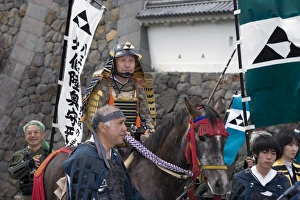 Images Dated 3rd May 2009: Samurai in the Odawara Hojo Godai Festival held in May at Odawara Castle in Kanagawa