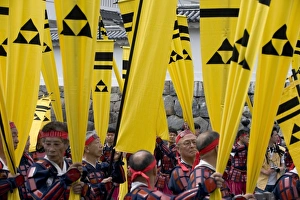 Images Dated 3rd May 2009: Samurai in the Odawara Hojo Godai Festival held in May at Odawara Castle in Kanagawa