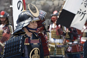Images Dated 3rd May 2009: Samurai in the Odawara Hojo Godai Festival held in May at Odawara Castle in Kanagawa