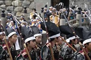 Images Dated 3rd May 2009: Samurai in the Odawara Hojo Godai Festival held in May at Odawara Castle in Kanagawa