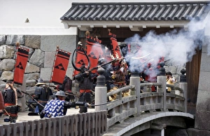 Images Dated 3rd May 2009: Samurai in the Odawara Hojo Godai Festival held in May at Odawara Castle in Kanagawa