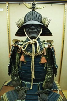 Images Dated 10th January 2000: Samurai outfit at Museum of Matsuyama Castle