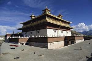 Samye Prints: Samye monastery, Tibet, China, Asia