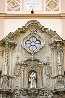 Cadiz Prints: San Antonio Plaza Church, Cadiz, Andalusia, Spain, Europe