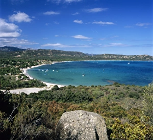 Porto Vecchio Prints: San Ciprianu beach, near Porto Vecchio
