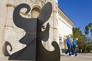 San Diego Prints: San Diego Museum of Art in Balboa Park, San Diego, California, United States of America