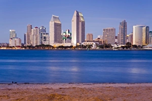 Images Dated 28th December 2010: San Diego skyline viewed from Coronado Island, San Diego, California, United States of America
