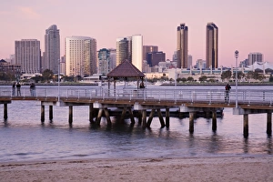 Images Dated 28th December 2010: San Diego skyline viewed from Coronado Island, San Diego, California, United States of America