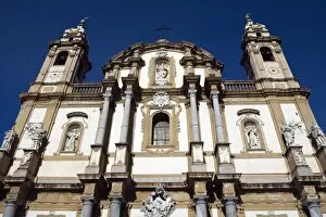 San Domenico church facade, Palermo, Sicily, Italy, Europe