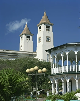 San Felipe Prints: San Felipe church, Puerto Plata, Dominican Republic, West Indies, Caribbean