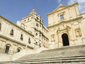 San Francesco Church, Noto, UNESCO World Heritage Site, Sicily, Italy, Europe