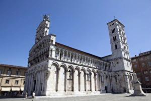 Lucca Prints: San Giacomo Church, Lucca, Tuscany, Italy, Europe