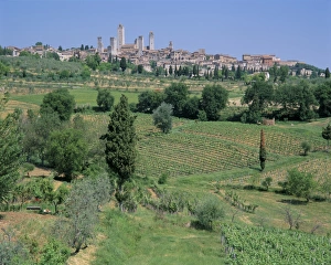 Hill Town Prints: San Gimignano