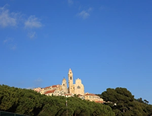 Cervo Prints: San Giovanni Battista Church, Cervo (Imperia), Liguria, Italy