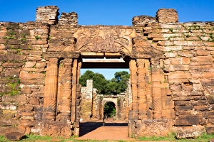 San Ignacio Jesuit Mission of the Guarani Indians, UNESCO World Heritage Site, Argentina