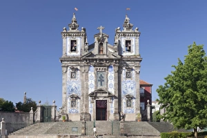 Portuguese Culture Prints: San Ildefonso church, Praca da Batalha, Porto (Oporto), Portugal, Europe