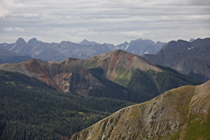 National Forest Prints: San Juan Mountains from Black Bear Pass Road