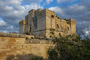 Mediterranean Culture Prints: San Lucjan Castle near Birzebbuga, Malta, Europe