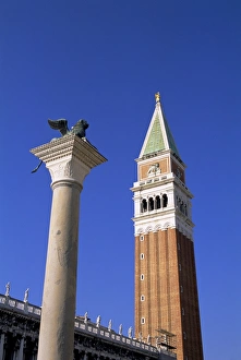 San Marco column and San Marco campanile (St