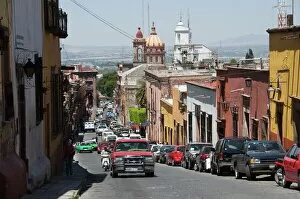 Side Walk Collection: San Miguel de Allende (San Miguel), Guanajuato State, Mexico, North America