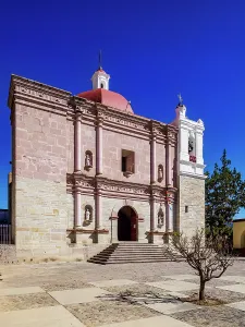 Popular Prints: San Pablo Church, San Pablo Villa de Mitla, Oaxaca State, Mexico