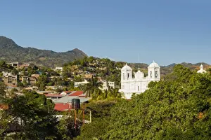 Nicaragua Prints: San Pedro Cathedral, built 1874 on Parque Morazan in this important northern commercial city