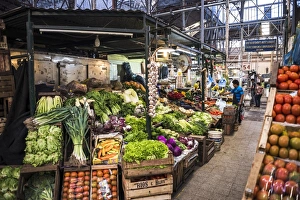 Buenos Aires Prints: San Telmo Market (Mercado San Telmo), Buenos Aires, Argentina, South America