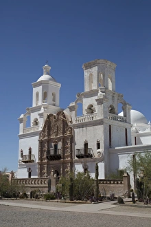 Mission Prints: San Xavier del Bac Mission, founded in 1692