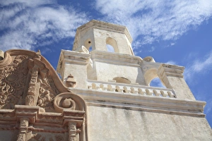 South West Prints: San Xavier del Bac Mission, Tucson, Arizona, United States of America, North America
