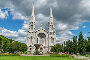 Quebec Prints: Sanctuaire Sainte-Anne-de-Beaupre, Quebec, Canada, North America