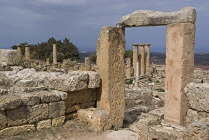 Images Dated 19th October 2007: Sanctuary of Apollo, Temple of Apollo, Greek and Roman site of Cyrene, UNESCO World Heritage Site