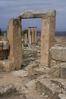 Images Dated 19th October 2007: Sanctuary of Apollo, Temple of Apollo, Greek and Roman site of Cyrene, UNESCO World Heritage Site