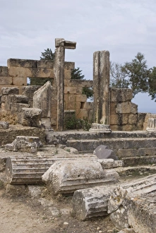 Images Dated 19th October 2007: Sanctuary of Apollo, Temple of Artemis, Greek and Roman site of Cyrene
