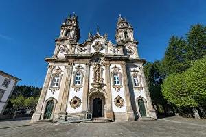 Sanctuary of Nossa Senhora dos Remedios, Lamego, Douro River, Portugal, Europe