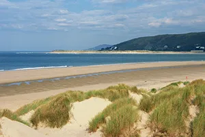 Sand dunes and Borth beach