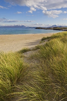 Images Dated 23rd October 2009: Sand dunes and dune grasses of Mellon Udrigle beach, Wester Ross, north west Scotland
